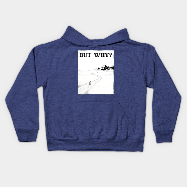 Nihilist Penguin Kids Hoodie by Creatifly Graphic Tees
