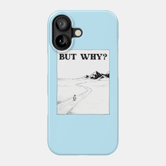 Nihilist Penguin Phone Case by Creatifly Graphic Tees