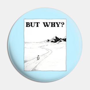 Nihilist Penguin Pin