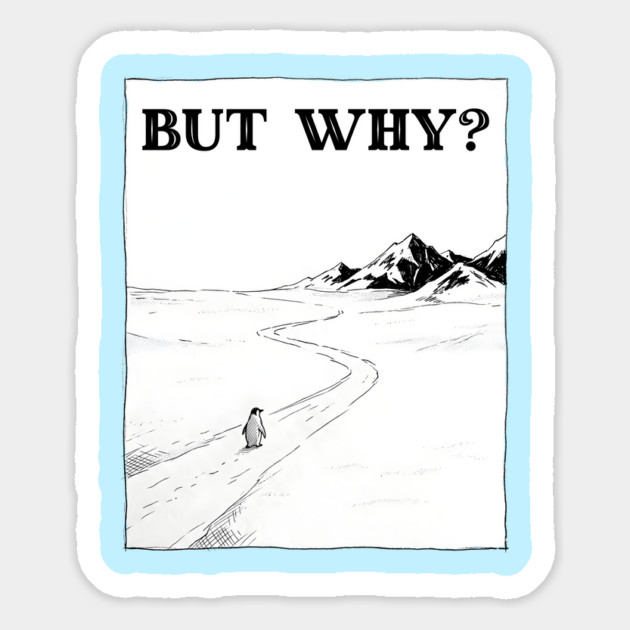 Nihilist Penguin Magnet by Creatifly Graphic Tees