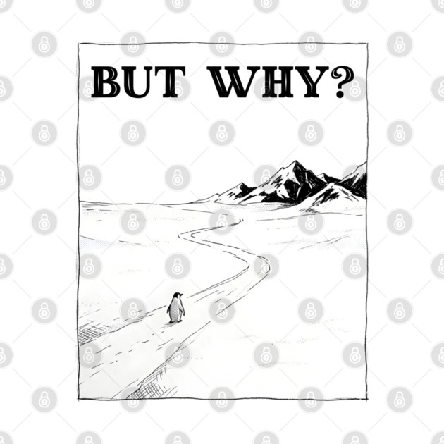 Nihilist Penguin by Creatifly Graphic Tees