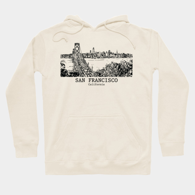 San Francisco - California Hoodie by Lakeric