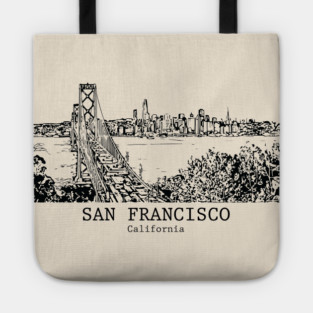 San Francisco - California Tote