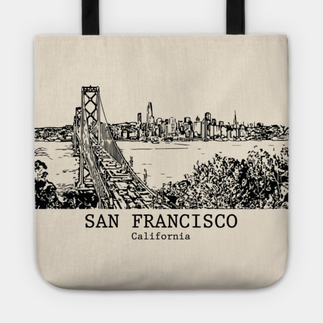 San Francisco - California Tote by Lakeric