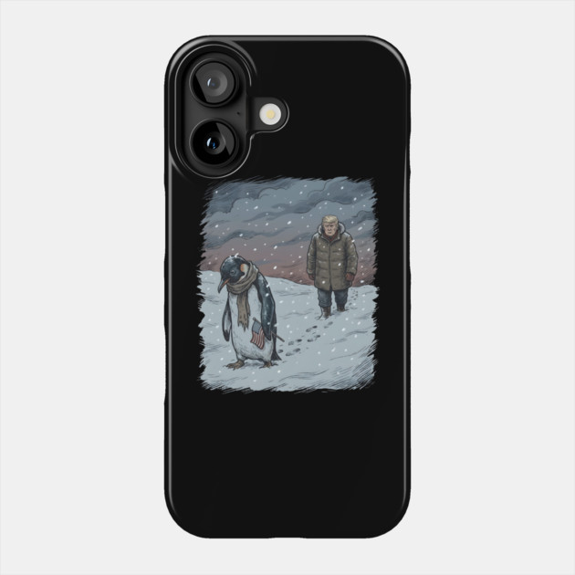 Nihilist Penguin Phone Case by Creatifly Graphic Tees
