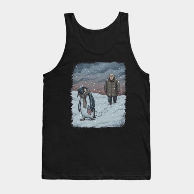 Nihilist Penguin Tank Top by Creatifly Graphic Tees