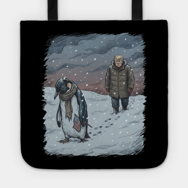 Nihilist Penguin Tote by Creatifly Graphic Tees