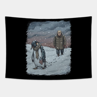 Nihilist Penguin Tapestry