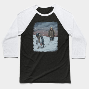 Nihilist Penguin Baseball T-Shirt