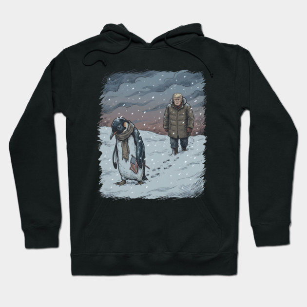 Nihilist Penguin Hoodie by Creatifly Graphic Tees