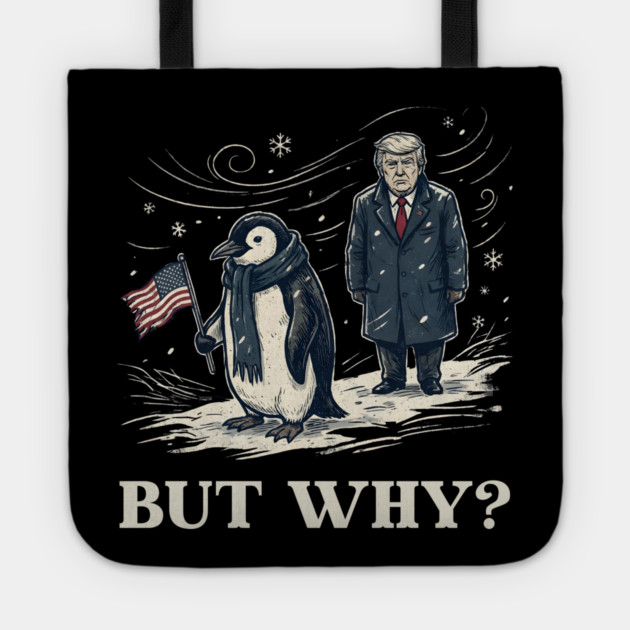 Nihilist Penguin Tote by Creatifly Graphic Tees