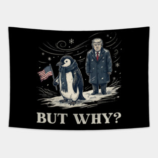 Nihilist Penguin Tapestry