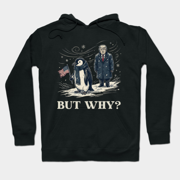 Nihilist Penguin Hoodie by Creatifly Graphic Tees