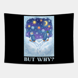 Nihilist Penguin Tapestry