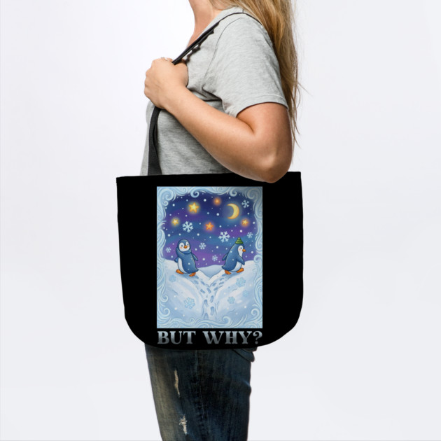 Nihilist Penguin by Creatifly Graphic Tees