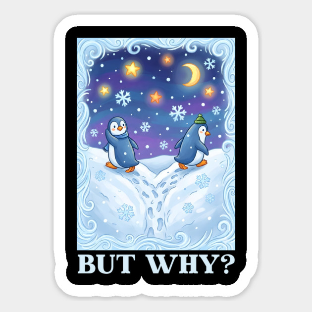 Nihilist Penguin Magnet by Creatifly Graphic Tees