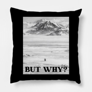 Nihilist Penguin Pillow