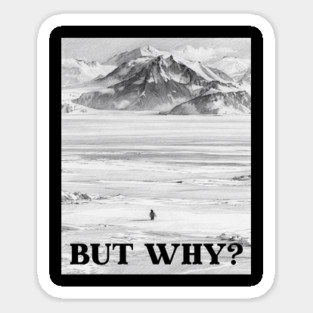 Nihilist Penguin Sticker