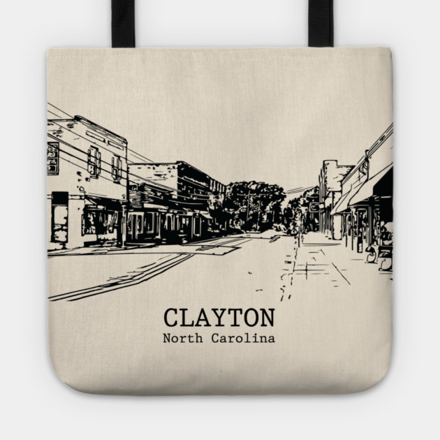 Clayton – North Carolina Tote by Lakeric