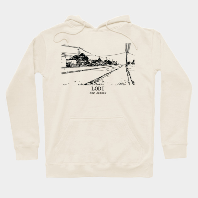 Lodi – New Jersey Hoodie by Lakeric