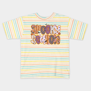 Preppy Spooky Season Kids T-Shirt