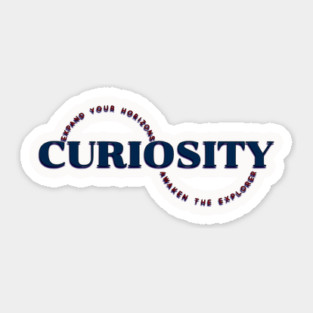 Curiosity Sticker