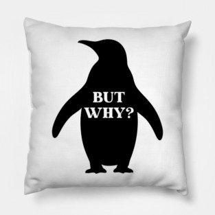 Nihilist Penguin Pillow