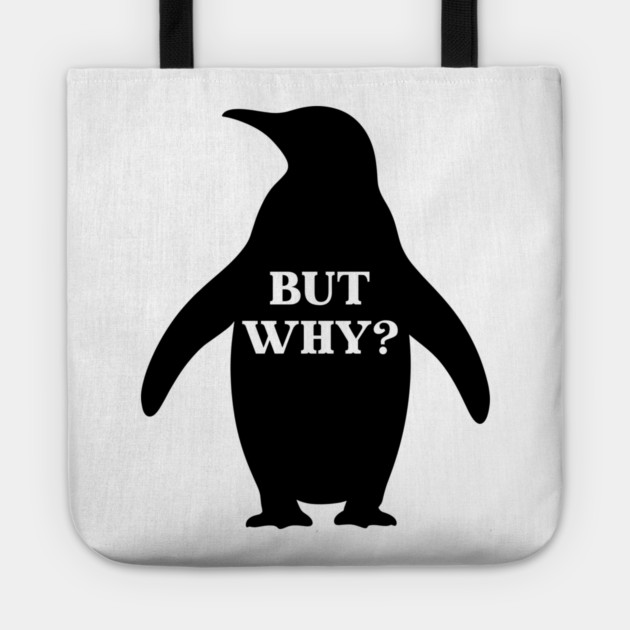 Nihilist Penguin Tote by Creatifly Graphic Tees