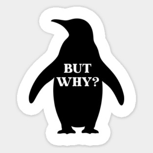 Nihilist Penguin Sticker