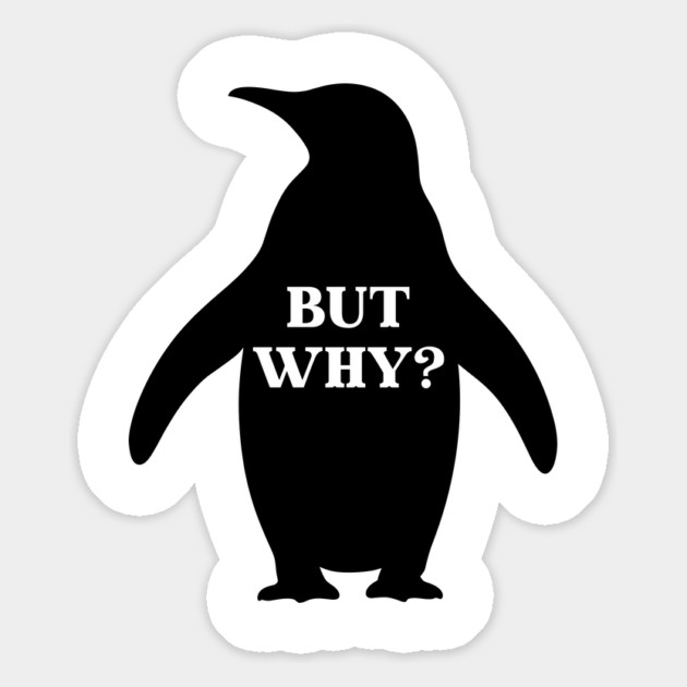Nihilist Penguin Magnet by Creatifly Graphic Tees