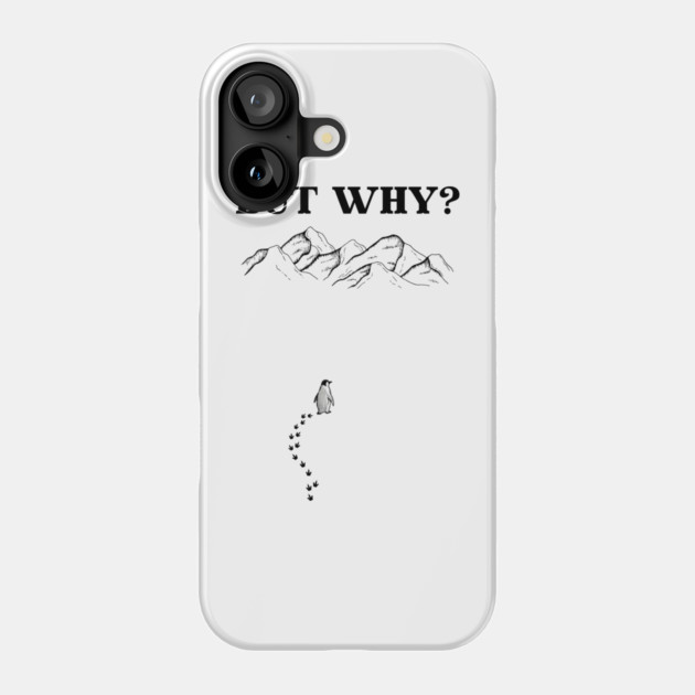 Nihilist Penguin Phone Case by Creatifly Graphic Tees
