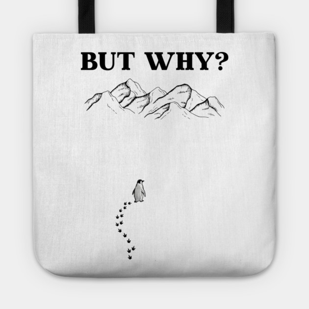 Nihilist Penguin Tote by Creatifly Graphic Tees