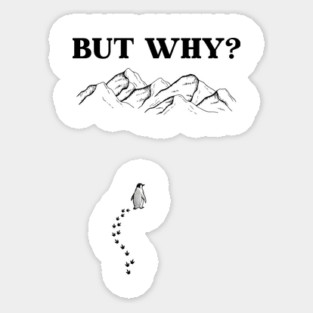 Nihilist Penguin Sticker