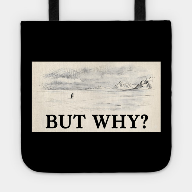 Nihilist Penguin Tote by Creatifly Graphic Tees