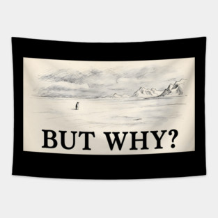 Nihilist Penguin Tapestry