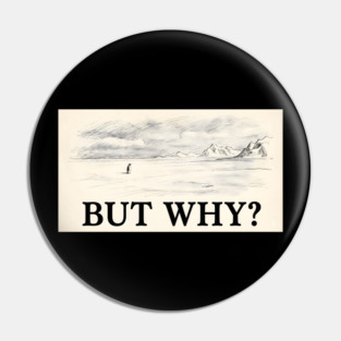 Nihilist Penguin Pin