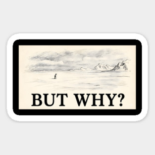 Nihilist Penguin Sticker