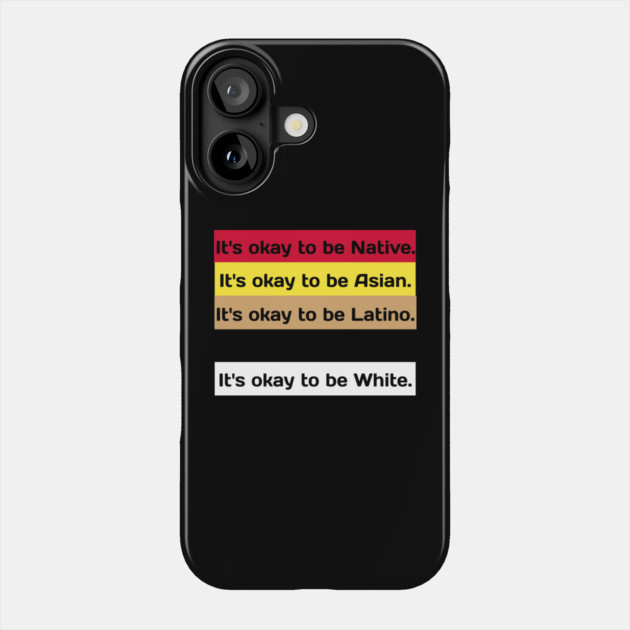 Equality Message Typography Design Phone Case by Stylish Shirt