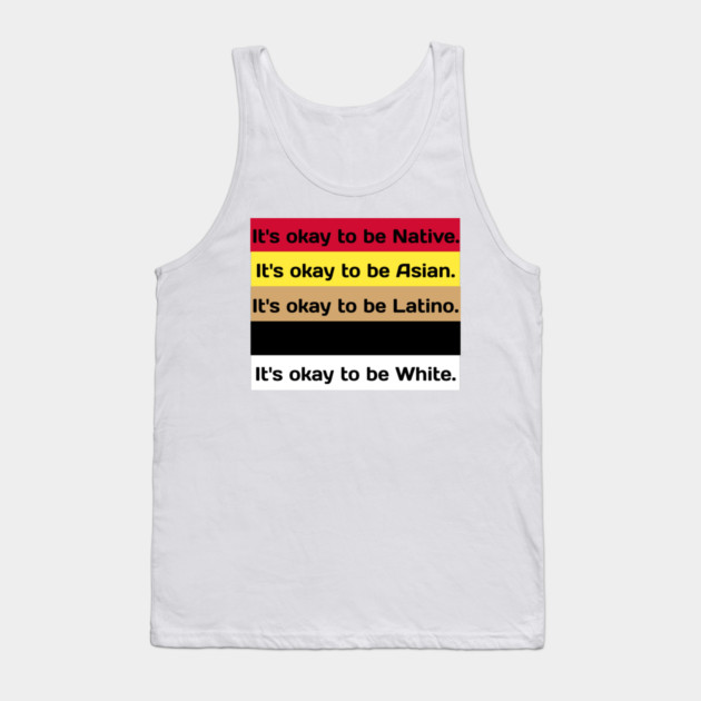 Equality Message Typography Design Tank Top by Stylish Shirt