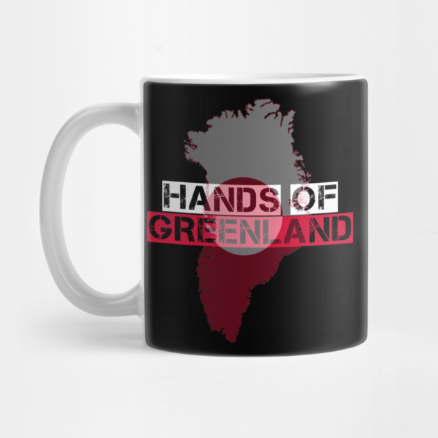 Greenland Minimal Map Stamp by Stylish Shirt