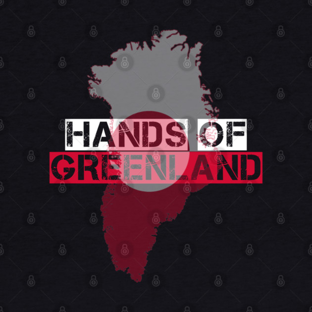 Greenland Minimal Map Stamp by Stylish Shirt