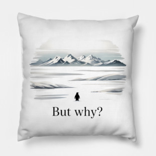 Nihilist-Penguin Pillow