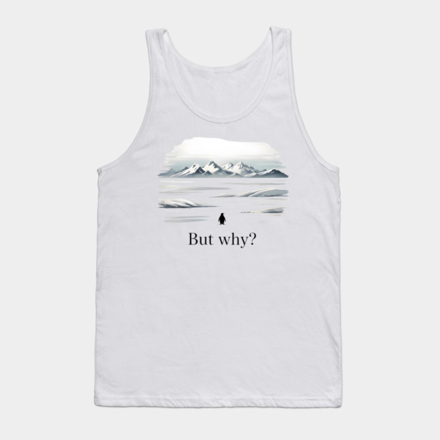 Nihilist-Penguin Tank Top by dtr_art