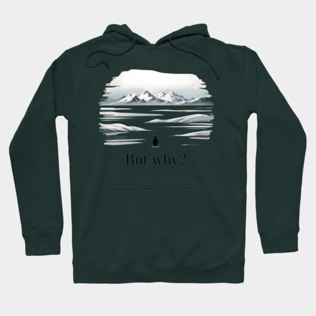 Nihilist-Penguin Hoodie by dtr_art