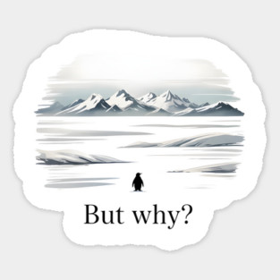 Nihilist-Penguin Sticker
