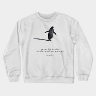 Nihilist-Penguin Crewneck Sweatshirt
