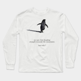 Nihilist-Penguin Long Sleeve T-Shirt