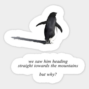 Nihilist-Penguin Sticker