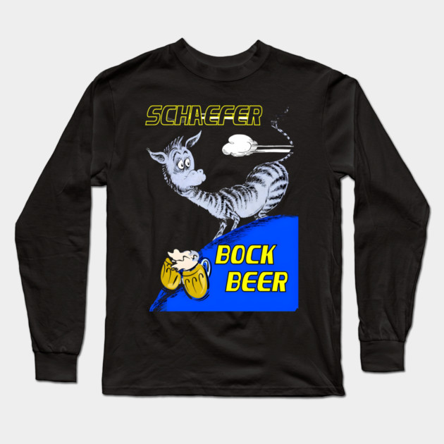 Schaefer-Beer Long Sleeve T-Shirt by dtr_art