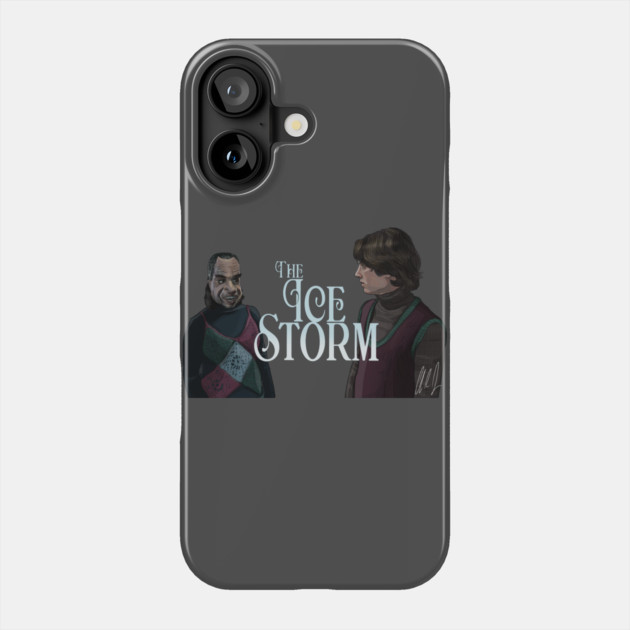 The Ice Storm: Nixon & Mikey Sittin' in a Tree Phone Case by 51Deesigns